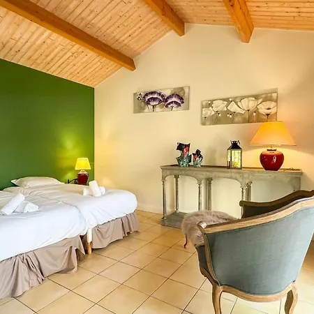 Magnifique Avec Piscine Et Billard 圣马丹德雷