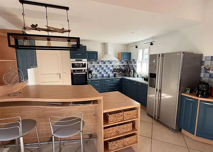 فيلة Magnifique Avec Piscine Et Billard سان مارتن دو ر