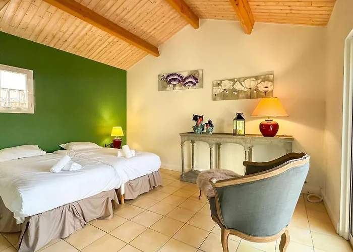 Magnifique Avec Piscine Et Billard سان مارتن دو ر